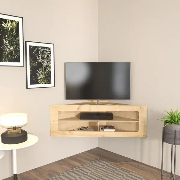 Comoda Tv Colt Lala, Stejar, 120x40x45 cm