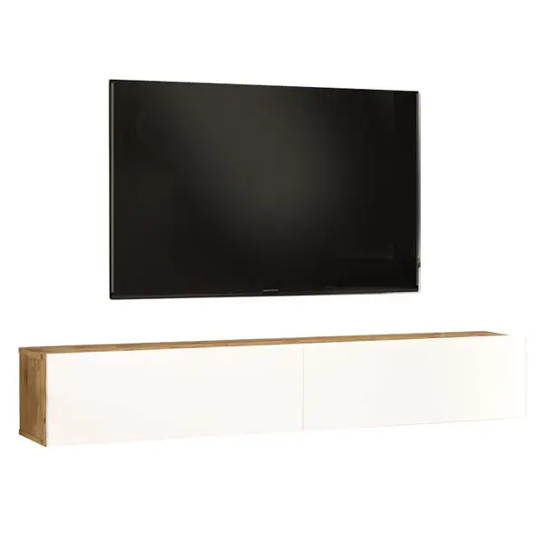 Comoda TV de perete Dello, 180x32x30 cm