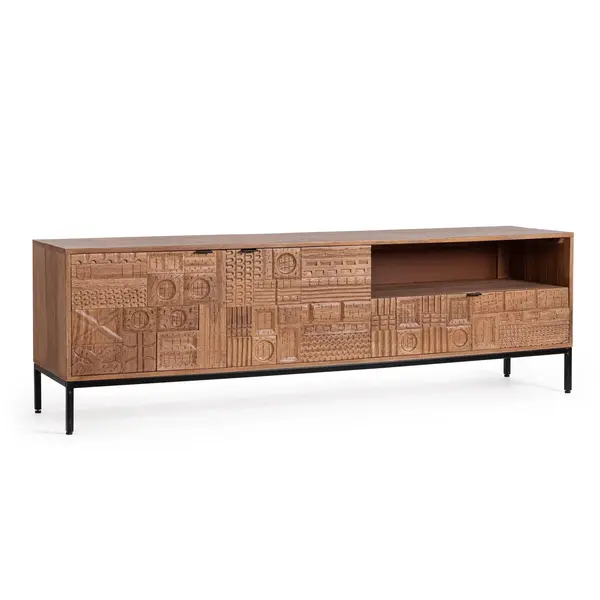 Comoda TV KINDIA 180 x 42 x 55 CM - Lemn