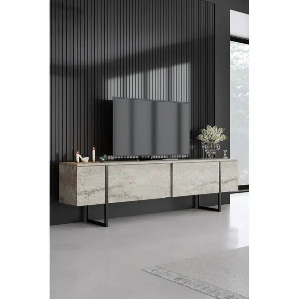 Comoda tv Luxe, 180x30x50 cm
