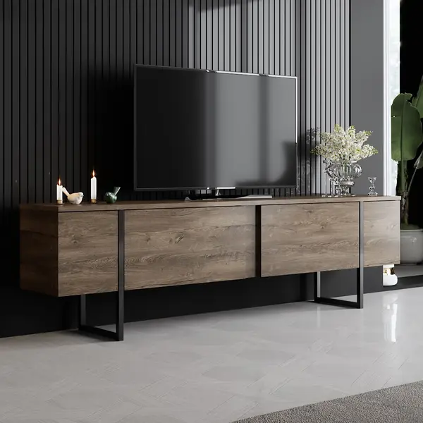 Comoda tv Luxe, 180x30x50 cm