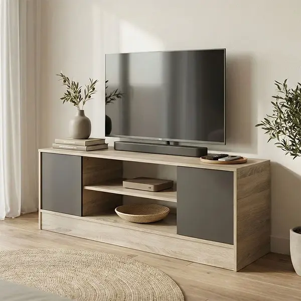 Comoda TV, Sasa, Sonoma, 35x120x41.5 cm