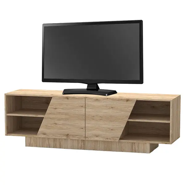 Comoda TV Stevie, Sonoma, 160x40x50 cm