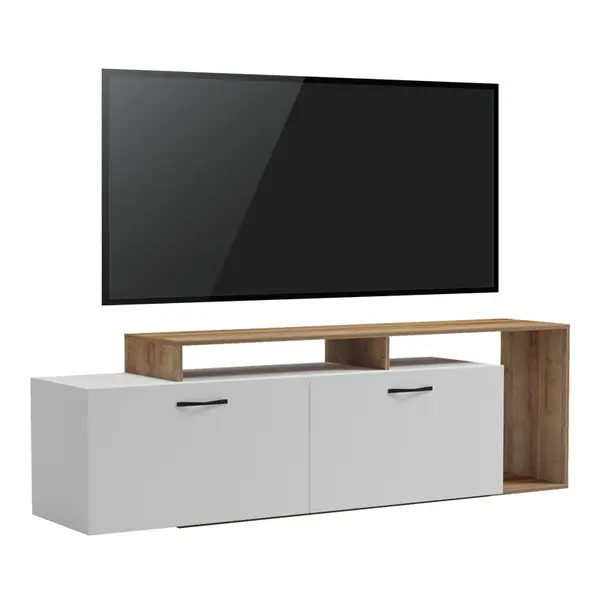 Comoda TV Tobler Alb 170x40x53 cm