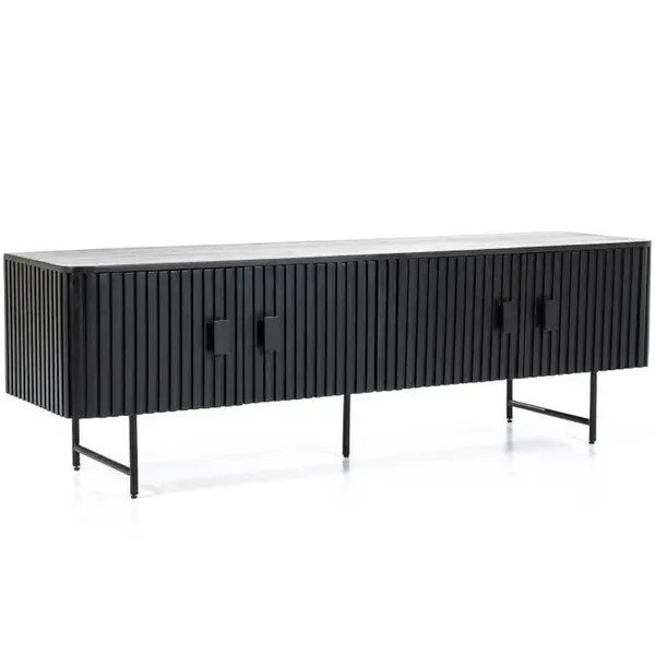 Comoda TV VERMASK 170 x 45 x 56 CM - Negru