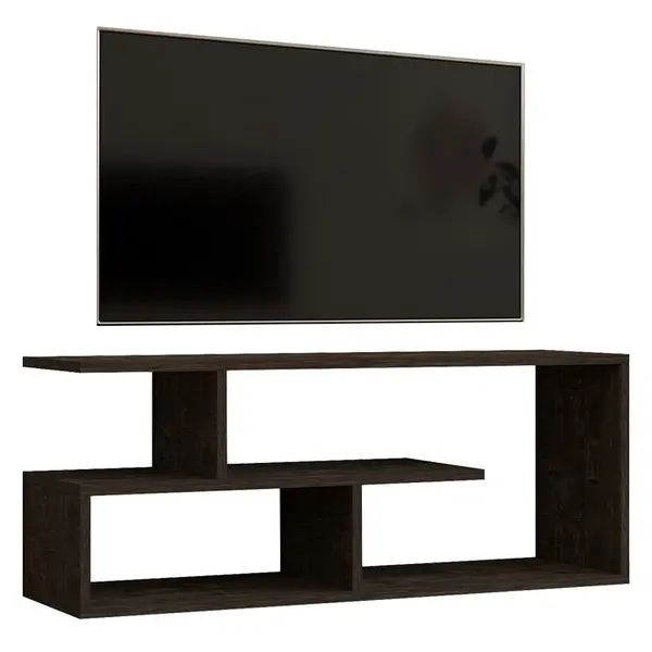 Comoda TV Waldo Pako World Negru 100x29.5x40 cm