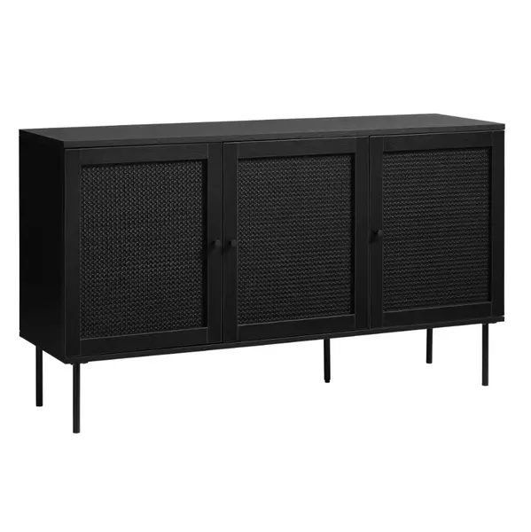 Comoda VAROLA 140 x 40 x 80 CM - Negru