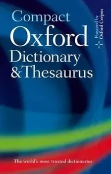 Compact Oxford Dictionary & Thesaurus, Hardcover/***
