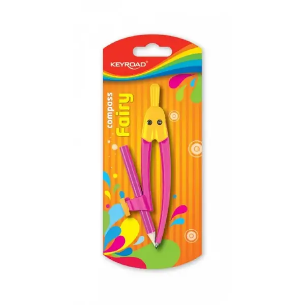 Compas Keyroad Standard Fairy, plastic, blister 1 buc