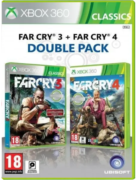 Compilation Far Cry 3 Far Cry 4 PlayStation 4|PC|Xbox One