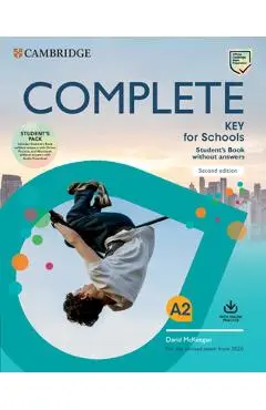 Complete Key for Schools Student's Book Without Answers with Online Practice and Workbook Without Answers with Audio Download - David Mckeegan