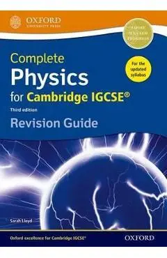 Complete Physics for Cambridge IGCSE (R) Revision Guide