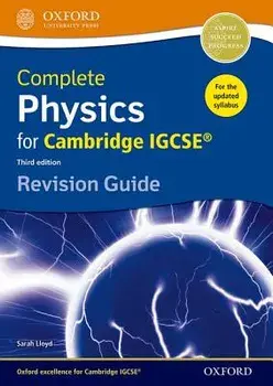 Complete Physics for Cambridge Igcse RG Revision Guide (Third Edition), Paperback/Sarah Lloyd