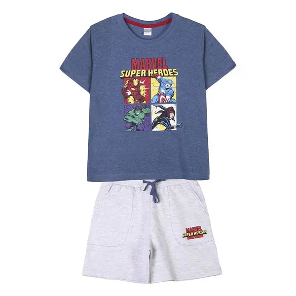 Compleu 2 piese, maneca scurta Marvel Super Heros Engros