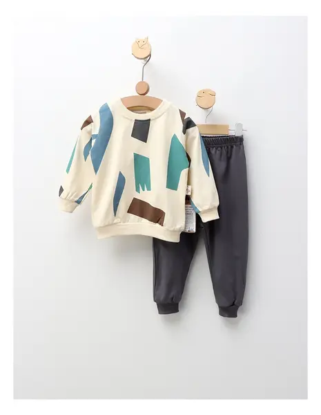 Compleu Geometric Design, gri