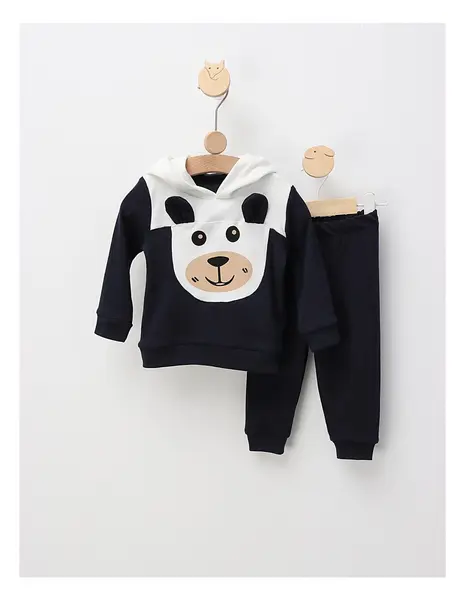 Compleu Poppy Bear, model cu bleumarin