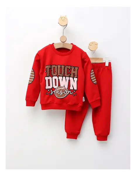 Compleu Touch Down, model rosu