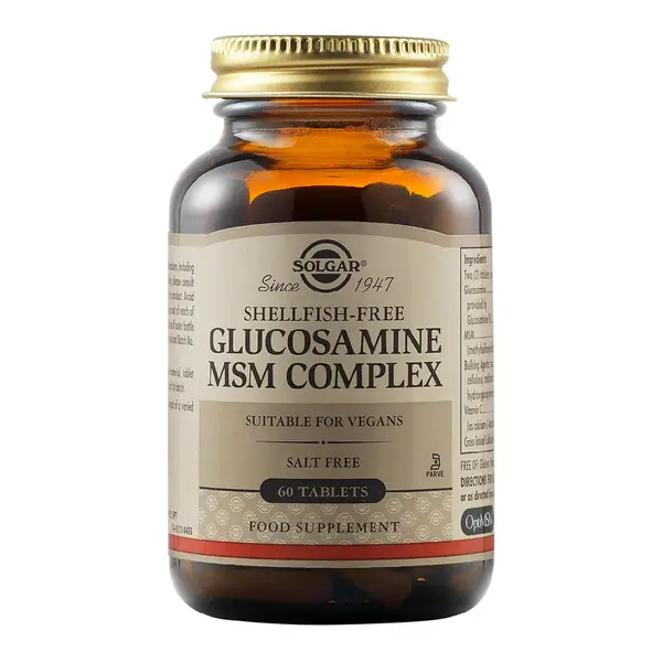 Complex de glucozamine cu Msm, 60 capsule, Solgar