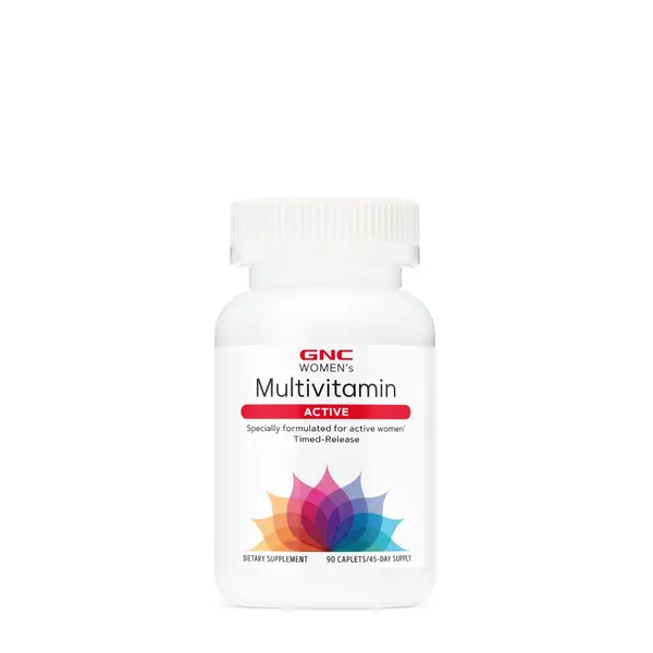 Complex de multivitamine pentru femei Active, 90 tablete, GNC