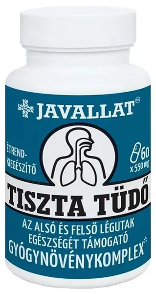 Complex fitoterapeutic pentru sistemul respirator, 60 capsule, Javallat