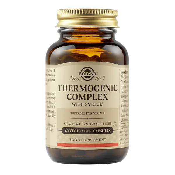 Complex termogenic cu Svetol, 60 capsule, Solgar