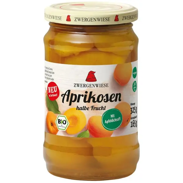 Compot de caise jumatati fara gluten, eco - 325 g