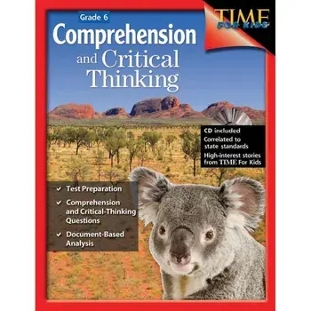 Comprehension and Critical Thinking: Grade 6 'With CDROM', Paperback/Jamey Acosta