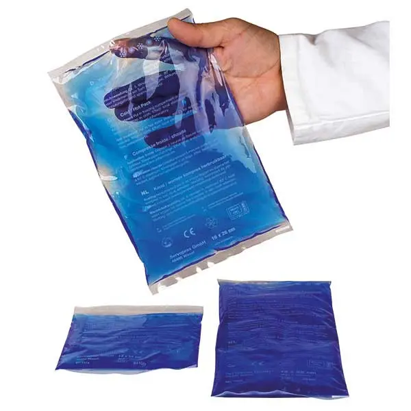 Compresa cu gel RECE CALD - 16x26 cm culoare albastru
