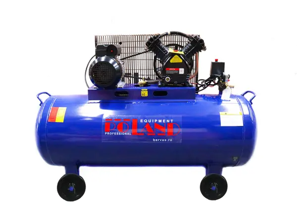 Compresor Aer 200L 3HP 8 Bar 350L/min Profesional pentru Scule Pneumatice Atelier si Service Poland