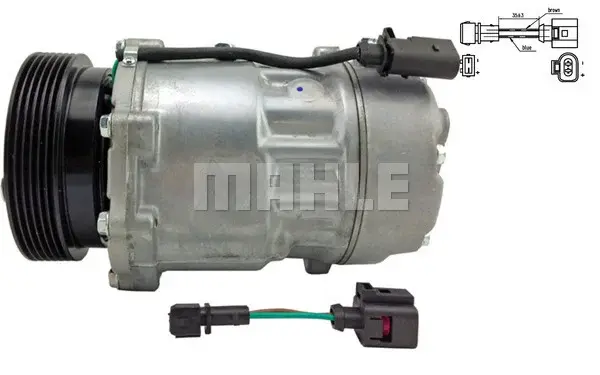 Compresor clima auto aer conditionat potrivit MERCEDES V (638 2); AUDI A3, TT; FORD GALAXY I, GALAXY MK I; SEAT ALHAMBRA, CORDOBA, CORDOBA VARIO, IBIZA II, INCA, LEON, TOLEDO II 1.4-3.2 02.93-08.15