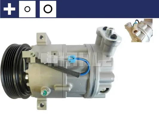 Compresor clima auto aer conditionat potrivit OPEL SIGNUM, VECTRA C, VECTRA C GTS 1.6-2.2 04.02-12.08