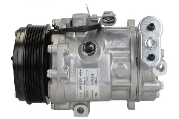 Compresor climatizare potrivit ABARTH GRANDE PUNTO, PUNTO, PUNTO EVO; ALFA ROMEO MITO; CITROEN NEMO, NEMO MINIVAN; FIAT BRAVO II, DOBLO, DOBLO CARGO, FIORINO, FIORINO MINIVAN 1.3D-1.6D 10.05-