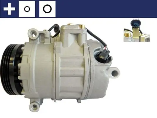 Compresor climatizare potrivit BMW 5 (E60), 5 (E61), 7 (E65, E66, E67) 2.0D 4.4D 03.05-05.10