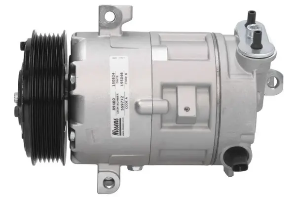 Compresor climatizare potrivit FIAT BRAVO, BRAVO II, DOBLO, DOBLO CARGO, GRANDE PUNTO, IDEA, LINEA, PUNTO EVO, SEDICI; LANCIA MUSA; SUZUKI SX4 1.6D 1.9D 2.0D 10.05-