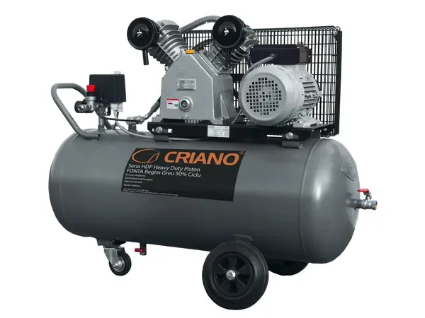 Compresor de aer HEAVY-DUTY Profesional cu piston 3CP, 430 L/min, 10bar - Rezervor 100 litri - CNO-HDP430-100M