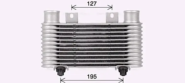 Compresor intercooler potrivit FORD RANGER; MAZDA B-SERIE 2.5D 06.99-11.06