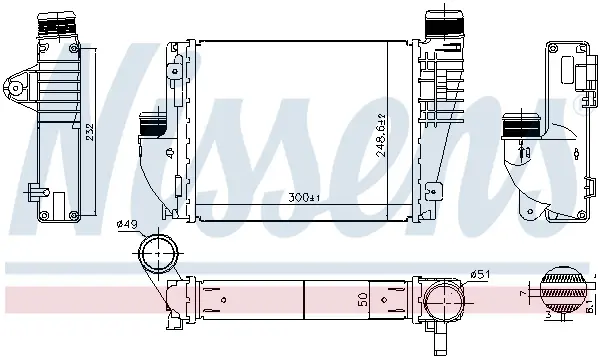 Compresor intercooler potrivit HONDA HR-V 1.5 1.6D 08.15-