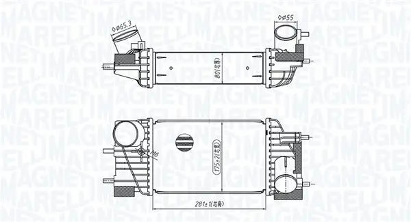 Compresor intercooler potrivit NISSAN JUKE 1.6 06.10-12.19