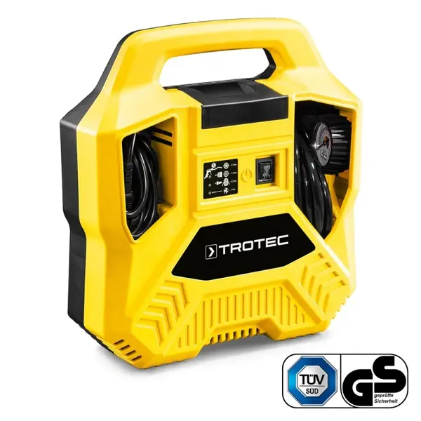 Compresor PCPS 10-1100, Trotec, Putere 1100 W, Debit de aer 10,8 m3/h, Dimensiune cablu 5m
