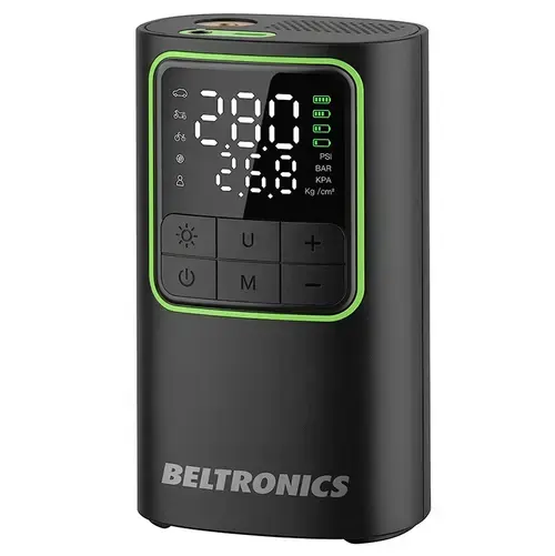 Compresor portabil BELTRONICS T50, 4000 mAh (Negru)