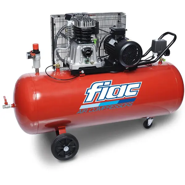 Compresor trifazat profesional, 200l, 482l/min, FIAC AB200/515TC + filtru 3/8"