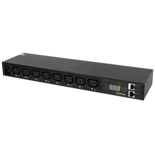 Comutator automat , CyberPower , PDU41004 8 prize C13 2 prize C19 (Negru)