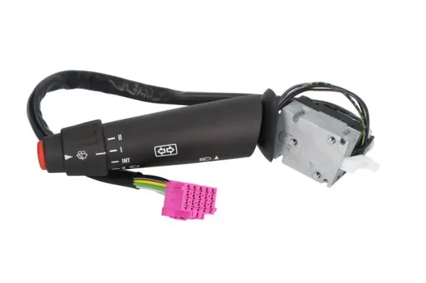 Comutator coloana directie (Claxon; Indicatorii; lumini; stergatoare, negru) potrivit MERCEDES ACTROS, ACTROS MP2 MP3, ATEGO, ATEGO 2, AXOR, AXOR 2, CONECTO (O 345), ECONIC 01.70-