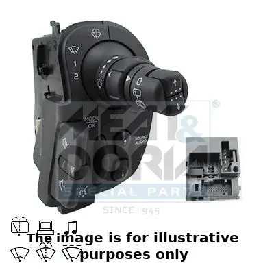 Comutator coloana directie (control computer; control radio; stergatoare) potrivit RENAULT CLIO III, CLIO III HATCHBACK, KANGOO BE BOP, KANGOO EXPRESS, KANGOO II, MODUS 09.04-