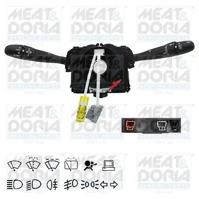 Comutator coloana directie (control computer; Indicatorii; lumini; stergatoare) potrivit CITROEN BERLINGO MULTISPACE, BERLINGO MINIVAN, JUMPY II, JUMPY III; PEUGEOT EXPERT, EXPERT TEPEE 01.07-