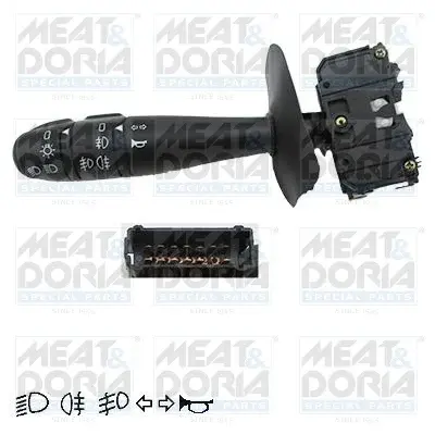 Comutator coloana directie potrivit DACIA DUSTER, DUSTER SUV 04.10-