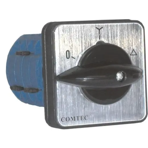 Comutator cu came 4P pornire stea striunghi 25A Comtec MF0002-10330