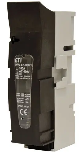 comutator cu siguranta hvl ek 000 1p m8 001701400