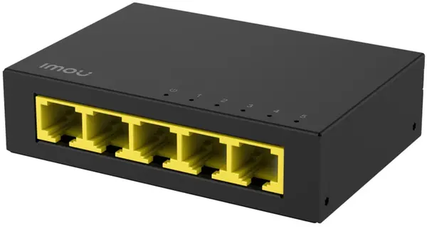 Comutator Imou - SG105C-V2, 8 porturi, negru
