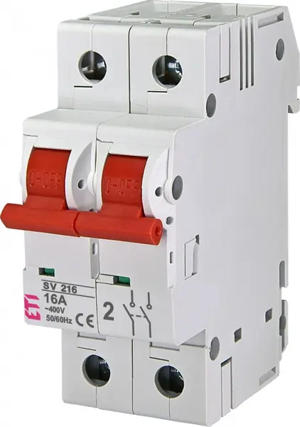 comutator integrat sv 216 2p 16a 002423221